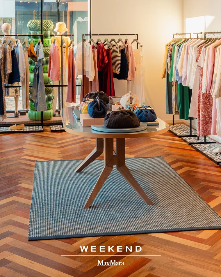 Inside the Weekend Max Mara boutique in Kyrenia