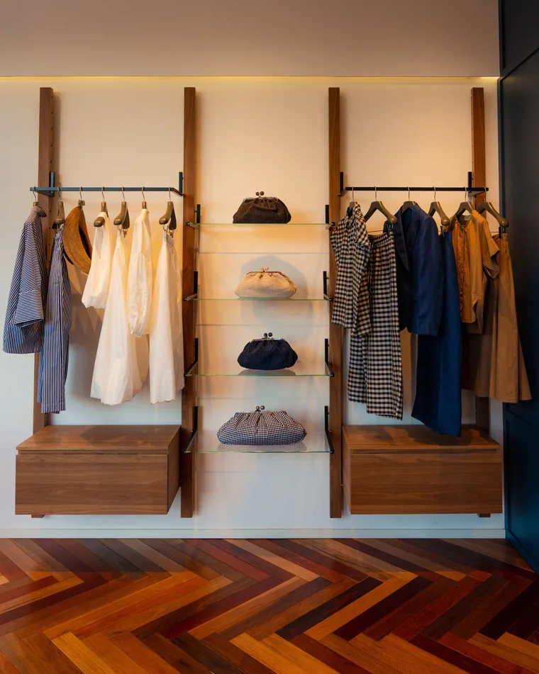 Inside the Weekend Max Mara boutique in Kyrenia